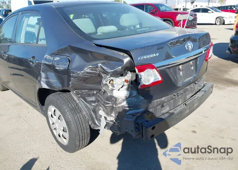 2013 Toyota Corolla L z USA, uszkodzony, nr VIN 5YFBU4EE9DP108024